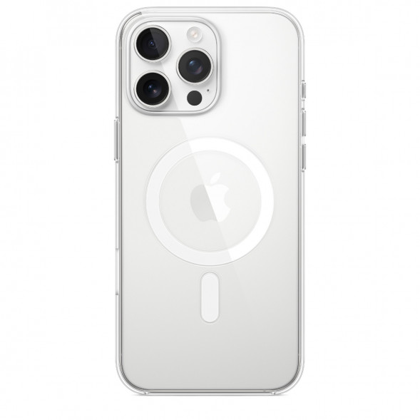 Чехол Apple Clear Case with MagSafe для iPhone 16 Pro Max, прозрачный (MA7F4ZM/A) во Владивостоке