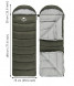 Спальный мешок Naturehike U250 (Левый), зеленый во Владивостоке