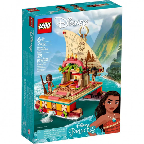Конструктор LEGO Disney Princess 43210 Путеводная лодка Моаны во Владивостоке