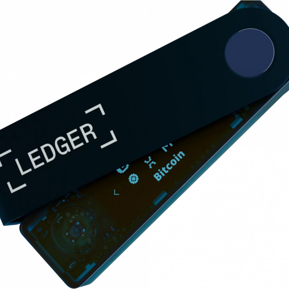 Аппаратный криптокошелек Ledger Nano X, Sapphire Blue во Владивостоке