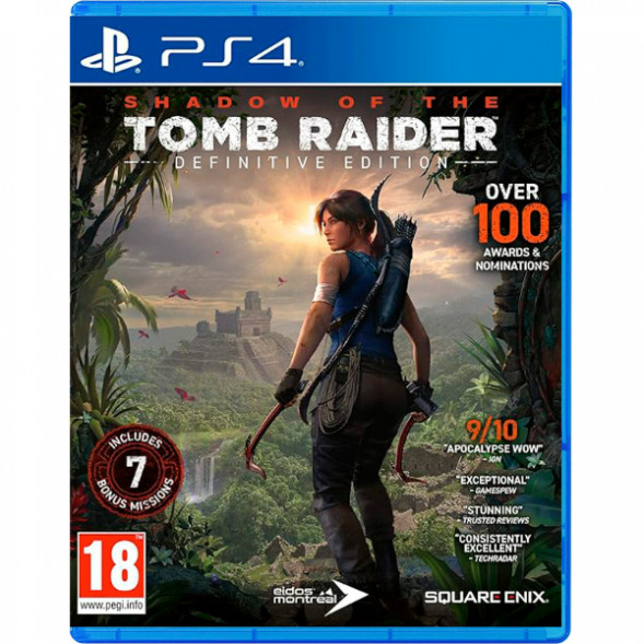 Игра Shadow of the Tomb Raider. Definitive Edition [PS4, русская версия] во Владивостоке