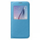 Чехол для Samsung Galaxy S6 S-View Cover (EF-CG920BLE), Blue во Владивостоке