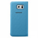 Чехол для Samsung Galaxy S6 S-View Cover (EF-CG920BLE), Blue во Владивостоке
