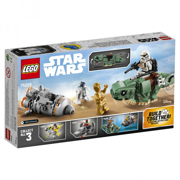 Конструктор LEGO Star Wars 75228 Спасательная капсула Микрофайтеры дьюбэк во Владивостоке