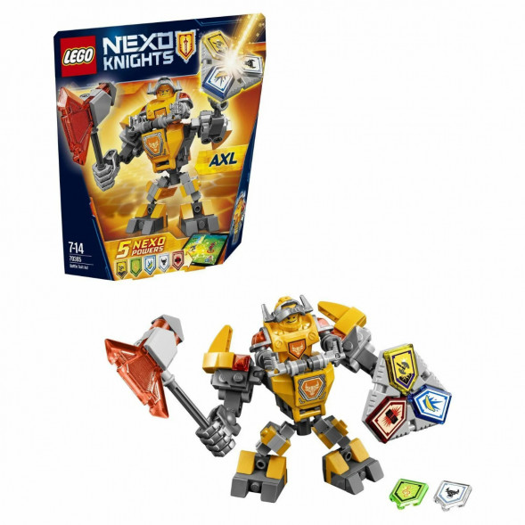Конструктор LEGO Nexo Knights 70365 Боевые доспехи Акселя во Владивостоке