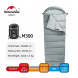 Спальный мешок Naturehike M300 (Левый), серый во Владивостоке
