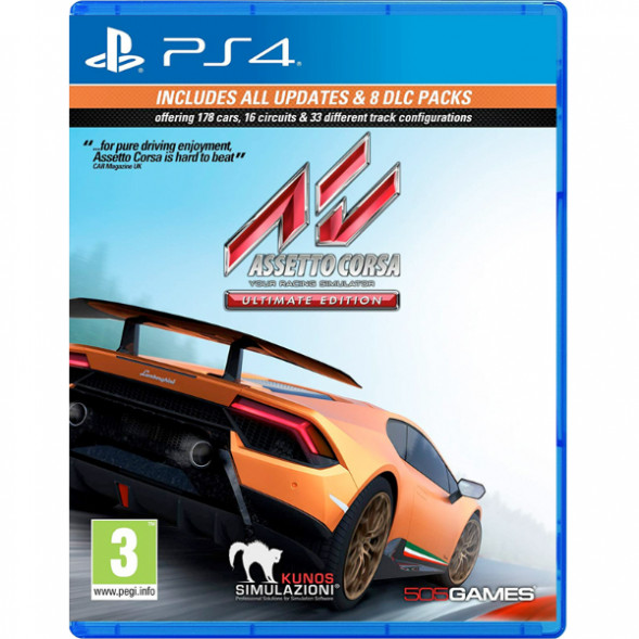 Игра Assetto Corsa. Ultimate Edition [PS4, русские субтитры] во Владивостоке
