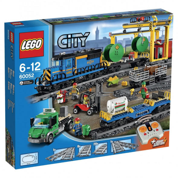 Конструктор LEGO City Trains 60052 Грузовой поезд во Владивостоке