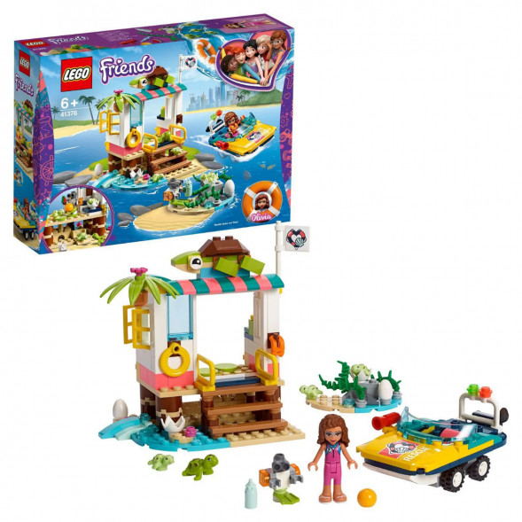 Конструктор LEGO Friends 41376 Спасение черепах во Владивостоке