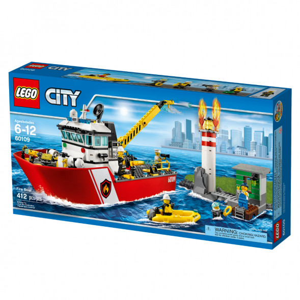 Конструктор LEGO City 60109 Пожарный катер во Владивостоке