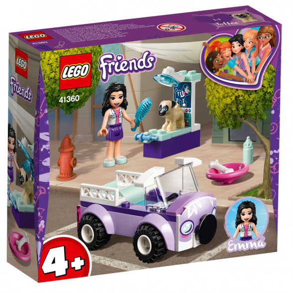 Конструктор LEGO Friends 41360 Передвижная ветклиника Эммы во Владивостоке