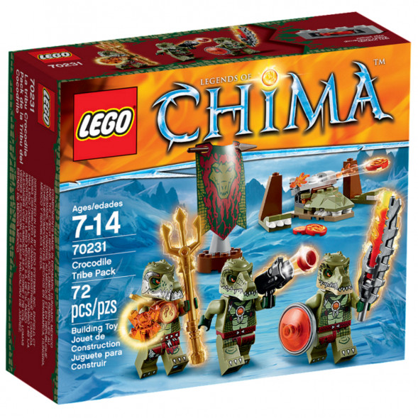 Конструктор LEGO Legends of Chima 70231 Лагерь Клана Крокодилов во Владивостоке