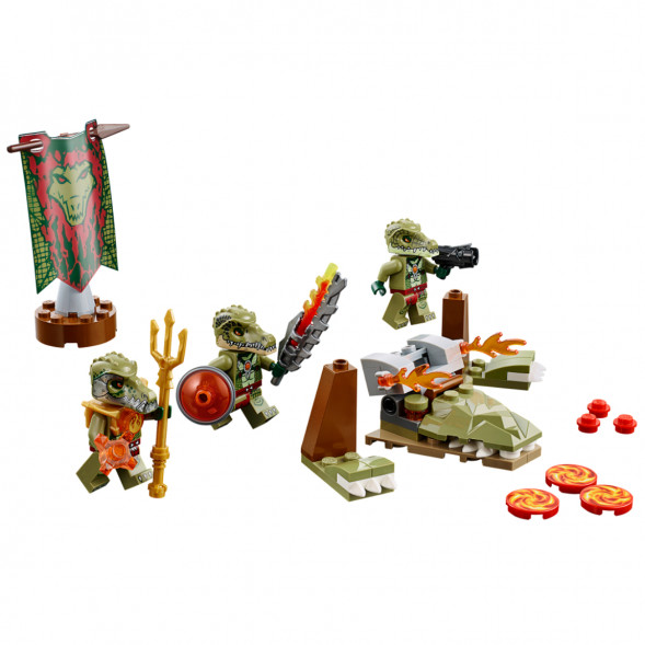 Конструктор LEGO Legends of Chima 70231 Лагерь Клана Крокодилов во Владивостоке