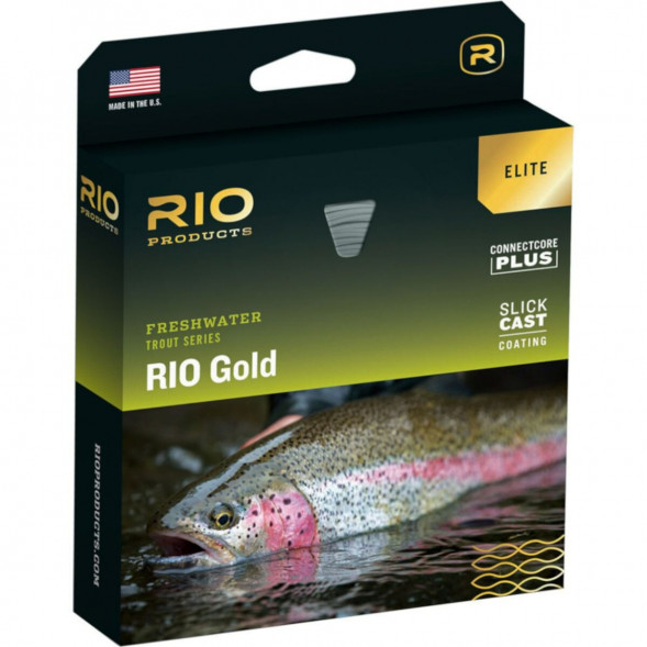 Леска RIO Elite Gold WF8F, Moss/Gold/Gray во Владивостоке