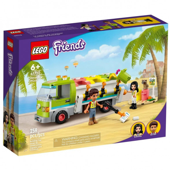Конструктор LEGO Friends 41712 Грузовик для переработки отходов во Владивостоке