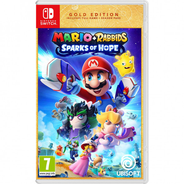 Игра Mario + Rabbids: Sparks of Hope. Gold Edition [Nintendo Switch, русские субтитры] во Владивостоке