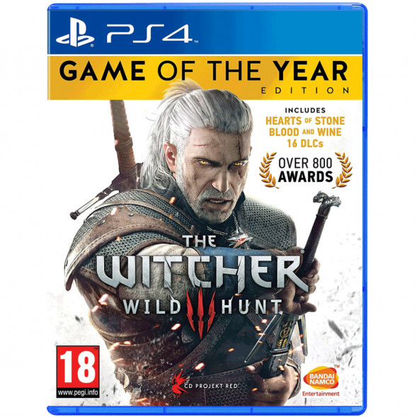 Игра Witcher 3: Wild Hunt (Ведьмак 3: Дикая Охота) Game of the year Edition [PS4, русские субтитры] во Владивостоке