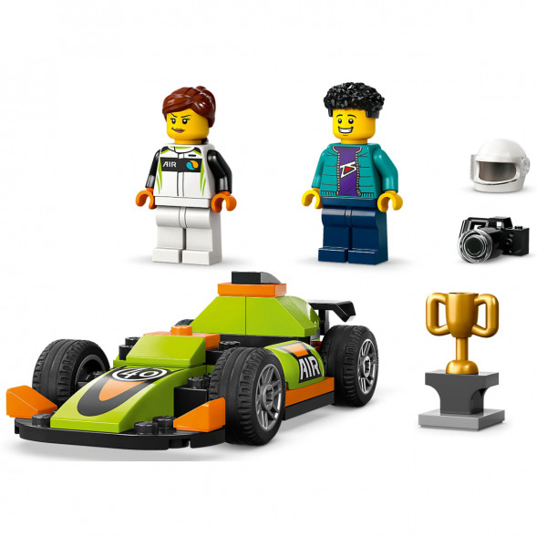 Конструктор LEGO City 60399 Зеленый Гоночный автомобиль во Владивостоке