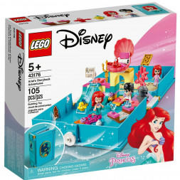 Конструктор LEGO Disney Princess 43176 Книга сказочных приключений Ариэль