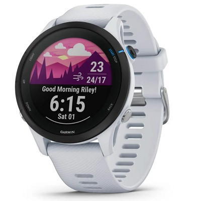 Умные часы Garmin Forerunner 255 Music, белый 010-02641-31 во Владивостоке