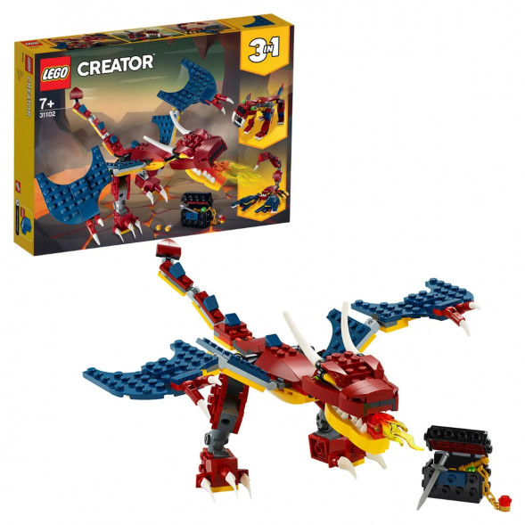 Конструктор LEGO Creator 31102 Огненный дракон во Владивостоке