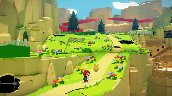 Игра Paper Mario: The Origami King [Nintendo Switch, английская версия] во Владивостоке