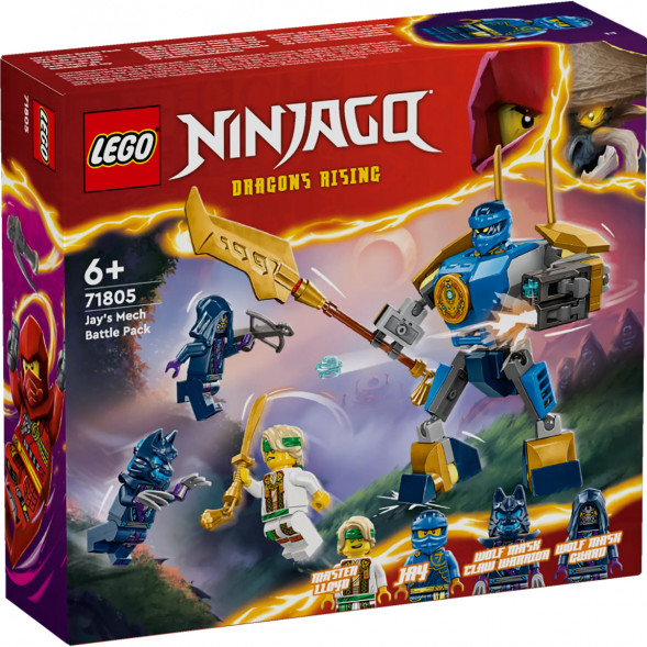 Конструктор LEGO Ninjago 71805 Боевой набор мехов Джея во Владивостоке