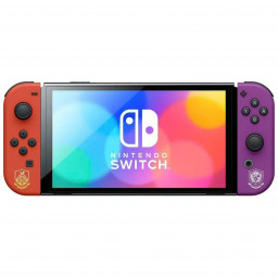 Игровая приставка Nintendo Switch OLED 64 ГБ, Pokemon Scarlet & Violet Edition