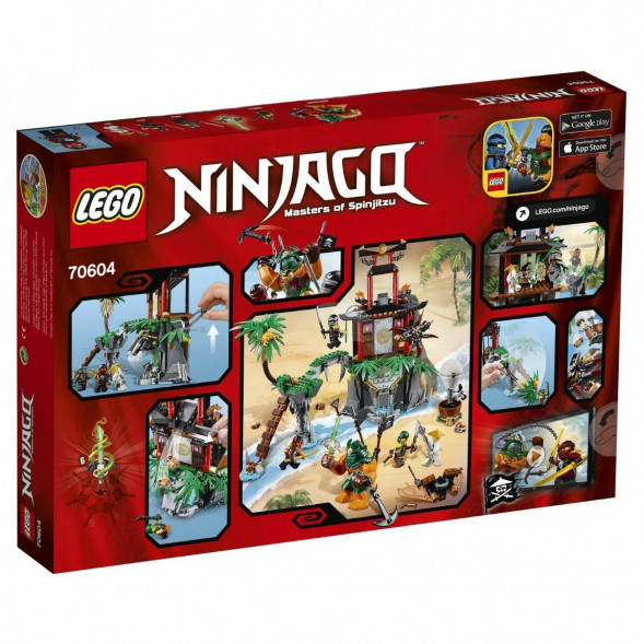 Конструктор LEGO Ninjago 70604 Остров тигриных вдов во Владивостоке