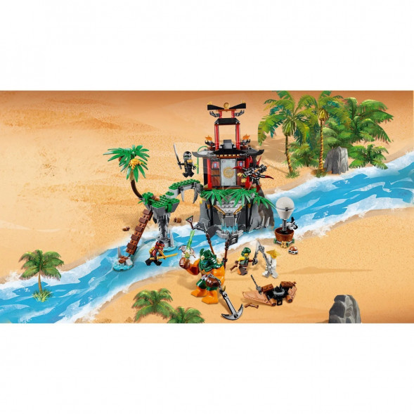Конструктор LEGO Ninjago 70604 Остров тигриных вдов во Владивостоке