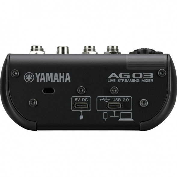 Микшер для стриминга Yamaha AG03MK2 LSPK Live Stream Black с аксессуарами во Владивостоке