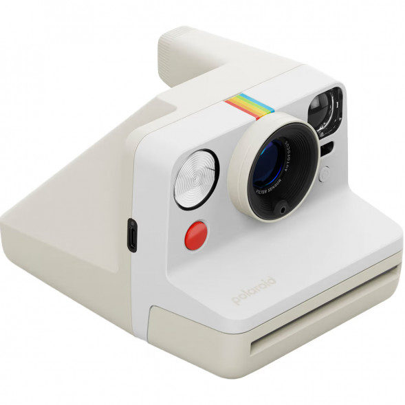 Фотоаппарат моментальной печати Polaroid Now Generation 3 + 8 цветных картриджей, белый во Владивостоке