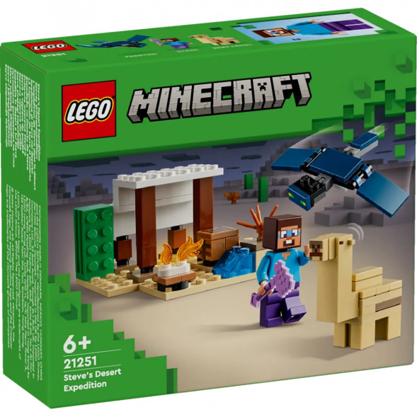 Конструкция LEGO Minecraft 21251 Экспедиция Стива в пустыню во Владивостоке