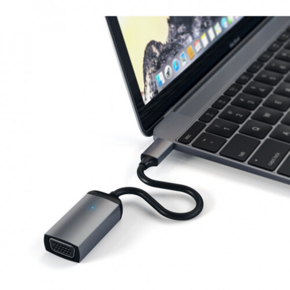 Адаптер Satechi USB Type-C to VGA , Space Gray во Владивостоке