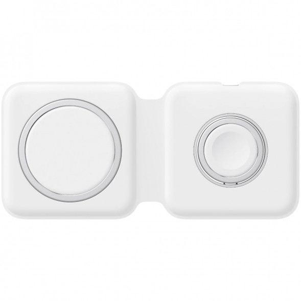 Двойное зарядное устройство Apple MagSafe Duo Charger MHXF3AM/A, белый во Владивостоке