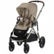 Детская коляска Cybex Gazelle S TPE Almond Beige с корзиной и дождевиком во Владивостоке