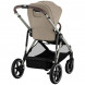 Детская коляска Cybex Gazelle S TPE Almond Beige с корзиной и дождевиком во Владивостоке