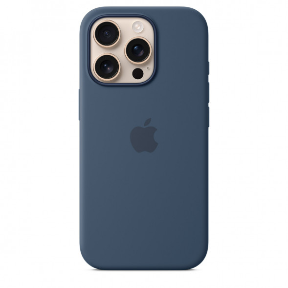 Чехол Apple iPhone 16 Pro Silicone Case with MagSafe, Denim (MYYK3ZM/A) во Владивостоке