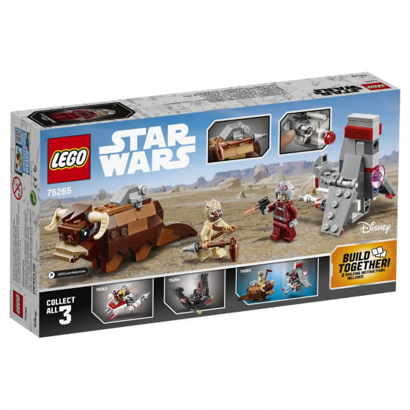 Конструктор LEGO Star Wars 75265 Микрофайтеры Скайхоппер T-16 против Банты во Владивостоке