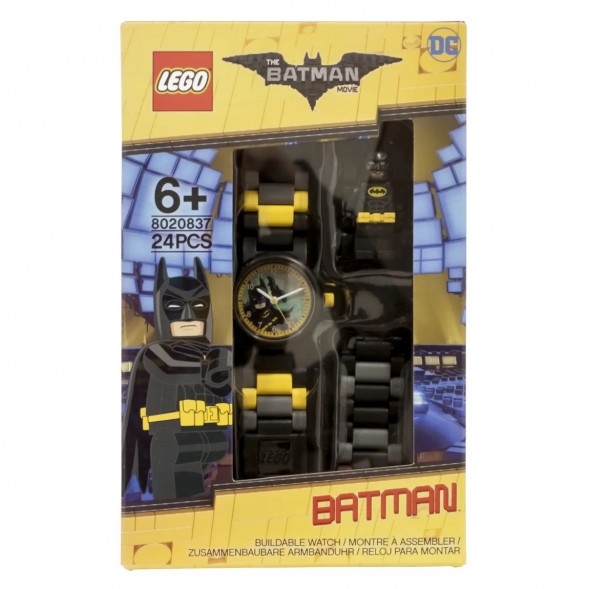 Часы LEGO Super Heroes 8020837 Бэтмен с минифигуркой во Владивостоке