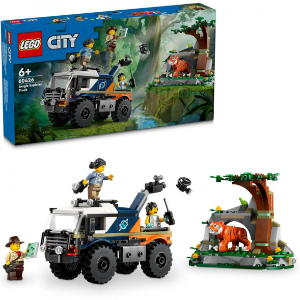 Конструктор LEGO City 60426 Внедорожный грузовик Исследователь джунглей во Владивостоке