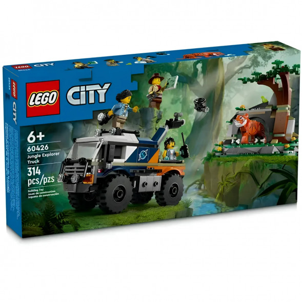 Конструктор LEGO City 60426 Внедорожный грузовик Исследователь джунглей во Владивостоке