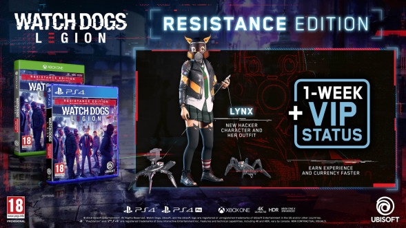 Игра Watch Dogs: Legion. Resistance Edition [PS4, русская версия] во Владивостоке