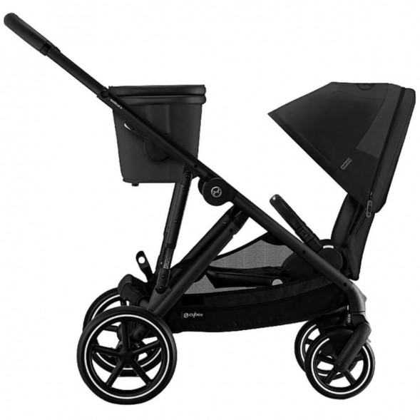 Детская коляска Cybex Gazelle S BLK Moon Black с корзиной и дождевиком во Владивостоке