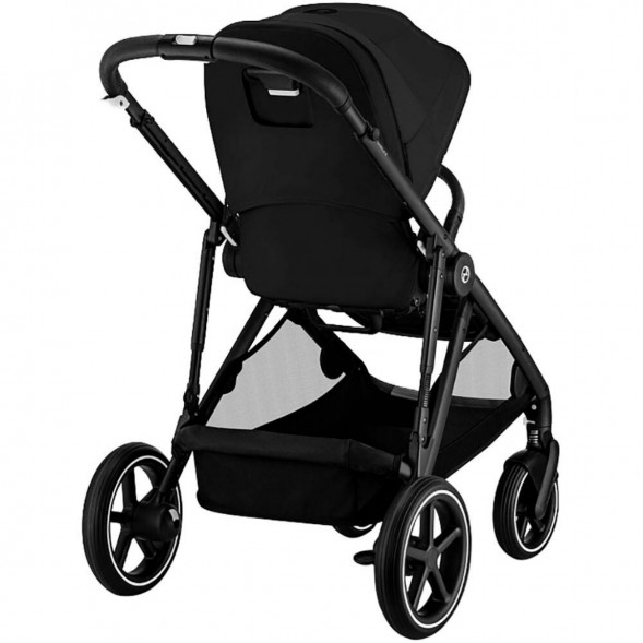 Детская коляска Cybex Gazelle S BLK Moon Black с корзиной и дождевиком во Владивостоке