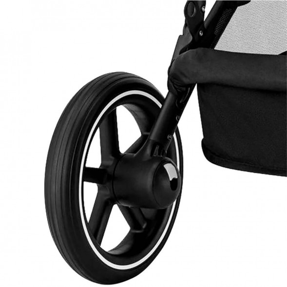 Детская коляска Cybex Gazelle S BLK Moon Black с корзиной и дождевиком во Владивостоке