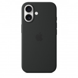 Чехол Apple для iPhone 16 Silicone MagSafe, Black (MYY13ZM/A)