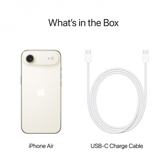 Смартфон Apple iPhone Air 1TB eSim, Light Gold во Владивостоке