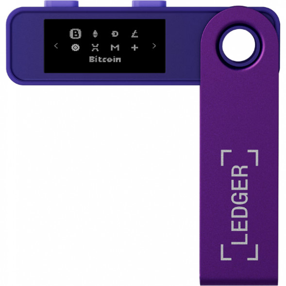 Криптокошелек Ledger Nano S Plus 1 шт., Purple Amethyst во Владивостоке