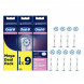 Насадки на зубные щетки Oral-B Sensitive Clean, 9 шт. во Владивостоке